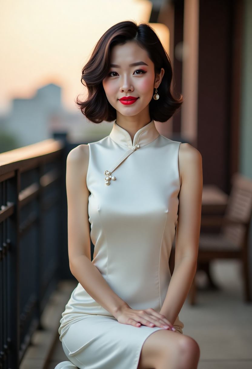 迟到的春天小城街头剧照